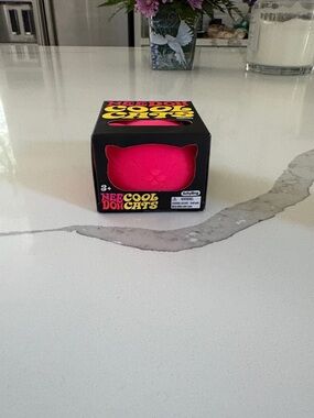 Bright Pink Squeeze Toy